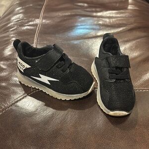 Glitter Black Sneakers size 21